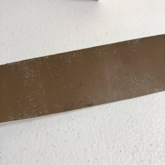 Vintage Playboy Y2K Bunny Spinner Rhinestone Enamel Buckle Bling Belt Off White - Picture 12 of 14